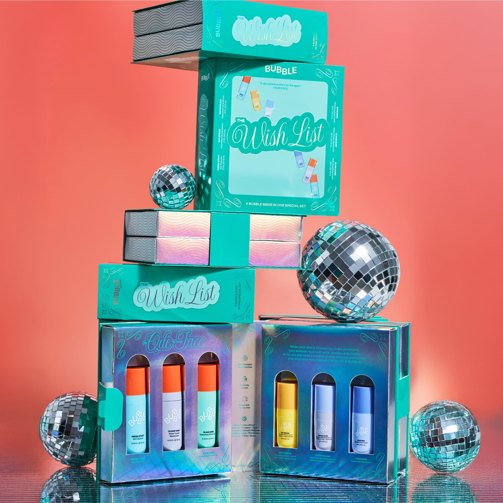 Bubble Skincare The Wish List Mini Essentials Set - Mini