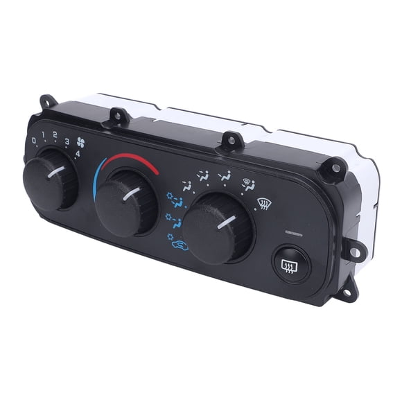 HVAC Climate Control Plate, 599-149 Precise Control Enduring Efficient Cooling AC Heater Climate Control Switch Panel for Stratus 2001 To 2006