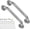 Brushed Nickel 2 Pack, variant on 12 Inch Shower Grab Bar, Anti Slip Grab Bar for Bathtubs Showers Toilet, Safety Stainless Steel Shower Handles Hand Rail for Senior, Elderly, Handicap, Pregnant, Children
