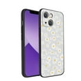 thumbnail image 1 of Compatible with iPhone 14 Phone Case, Daisies Floral 2 Case Men Women, Flexible Silicone Shockproof Case for iPhone 14, 1 of 1