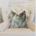 thumbnail image 2 of Plutus Tibet Faux Fox Handmade Double Sided Throw Pillow - Ivory & Beige - 12 x 20 in., 2 of 3