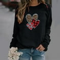 thumbnail image 2 of RKSTN Chandail pour Femmes Décontracté à Manches Longues Blouse à Imprimé de la Saint-Valentin Hauts Chandail Col Rond Coupe Ample Chandail, 2 of 4