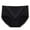 Black, variant on Womens Underwear Plus Size, Xunlbb Women's New High-waist Briefs Postpartum Belly-up Hip Panties