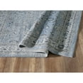 thumbnail image 5 of Troy Vintage Light Blue Traditional Soft Rug Blue 7'9" x 10'2" Latex Free Oriental, Border 7' x 9' Living Room, Bedroom, 5 of 5