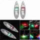 thumbnail image 2 of LED Red+Green Flush Mount Marine Boat RV LED Side Navigation Lights Stainless Steel Waterproof for, 2 of 5