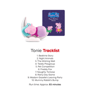 tonies Peppa Pig Bedtime Stories Audio Play Figurine, Small, Multicolor, Plastic