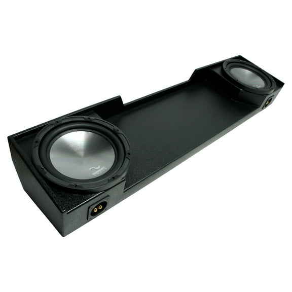1988-1998 Chevy Silverado Ext Truck Harmony A122 Dual 12" Rhino Coated Sub Box