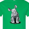thumbnail image 4 of Inktastic Curious Rhinos T-Shirt, 4 of 5