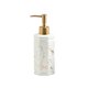 thumbnail image 1 of Dispensador de jabón líquido recargable de cerámica de lujo, botella con bomba for tocador de baño, encimera y lavabo., 1 of 6