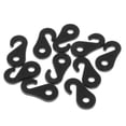 thumbnail image 1 of Almencla 4-10pack 10Pcs/set Fasten Hook for Tent Awning Tie Rope Bungee Cord End 2.7cm 5 Pcs, 1 of 8