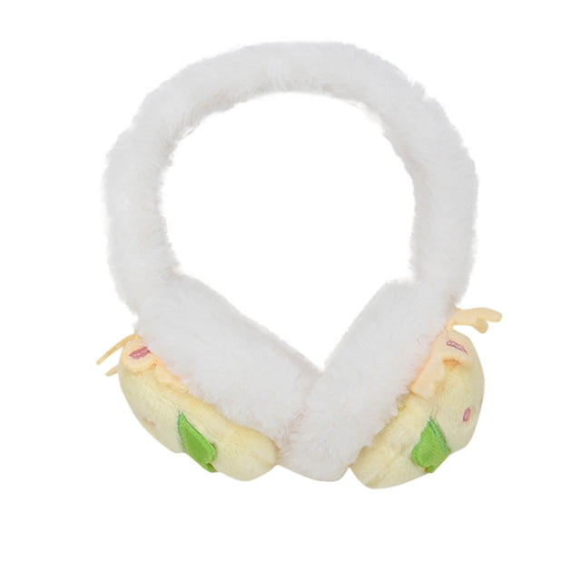 2025 Kid's Earmuffs With Thick Protection Riding And Keeping Warm Unisex Ear Warmer Winter Outdoor White