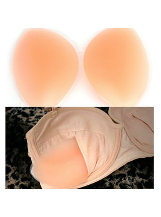 Niidor Women's Reusable Push-up Pads Silicone Bra Inserts With Silicone  Nipple Covers 