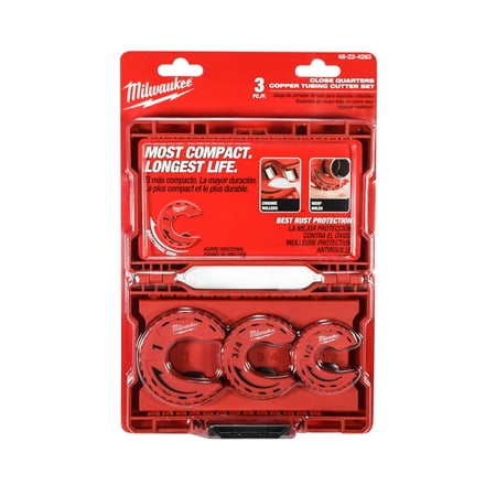 UPC: 0045242472512 | Milwaukee Close Quarters Tubing Cutter Set (3-Piece) 48-22-4263