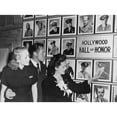 thumbnail image 2 of Wall Of Honor In The Hollywood Canteen For Servicemen During World War 2. Marlene Dietrich History, 2 of 2