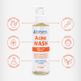 thumbnail image 3 of Grahams Natural  Wash for Acne Prone Skin, Face & Body (125ml), 3 of 8