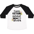 thumbnail image 3 of Inktastic Happy Birthday to the Sweetest Mom in the World Girls Toddler T-Shirt, 3 of 5
