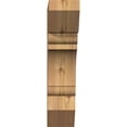 thumbnail image 2 of Ekena Millwork 5 1/2"W x 20"D x 24"H Olympic Slat Smooth Bracket, Western Red Cedar, 2 of 4