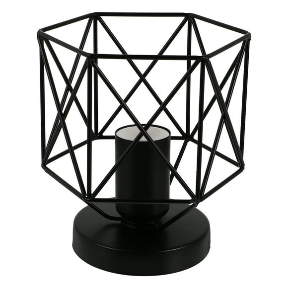 Modern Light Fixture Single Head Chandelier Black Iron 1Set
