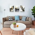 thumbnail image 5 of Abstract Canvas Wall Art For Living Room Boho Wall Decor For Bedroom Fashion Wall Decorations For Office Abstract Ink Paintings 3 Pieces Framed Abstract Wall Pictures Artwork Bathroom Home Decor, 5 of 5