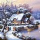 thumbnail image 2 of Bosque casa paisaje pintura de diamantes de imitación paisaje cristal punto de cruz decoración del hogar imagen de diamante Speravity JJ14138-05, 2 of 6