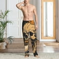 thumbnail image 2 of Sikiie Grim Coffee Skull Pajama Pants Men, PJ Bottoms, Sleep & Lounge Pants-Medium, 2 of 6