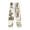 thumbnail image 3 of Lsque Olive Picking Print Men's Pajama Pants, Lounge Pant - Comfortable Home Wear,Elastic Waistband, Stylish Design-XX-Large, 3 of 9