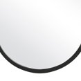 thumbnail image 4 of Benjara BM239261 20 in. Contemporary Style Oblong Shape Mirror, Black, 4 of 5