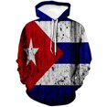 thumbnail image 3 of Sudadera con capucha con la bandera de Cuba impresa en 3D para hombre, nueva sudadera de manga larga, tops tipo pulóver, sudaderas deportivas de moda para correr, sudaderas de gran tamaño, 3 of 5