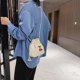 thumbnail image 5 of Bolso Hombro Con Cordón para Mujer Bandolera Margaritas Y Bolsillo Niña, 5 of 9