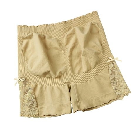 Women Smooth Anti Chafing Boyshorts Underwear Lace Thigh Panties Shorts Womens Briefs Underwear High Waist Seamless Underwear for Women plus Size Boy Shorts Shorts for Women Thigh Chafing Ladies