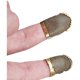 thumbnail image 4 of 1 dedal de costura; protector de dedos; Protector de metal ajustable para dedos; Accesorios de costura, 4 of 6