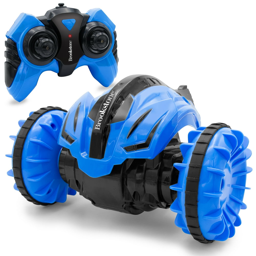 Brookstone Blue Terrain Shark Racer All Terrain R/C Vehicle Walmart