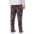 thumbnail image 5 of DC Comics Justice League Men's Superhero Superman Wonder Woman Batman Paneled Sleep Pajama Pants, 5 of 7