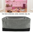 thumbnail image 3 of Pratique Panier de Rangement Commode Panier de Rangement en Tissu pour la Maison de Chambre à Coucher de Salon, 3 of 8
