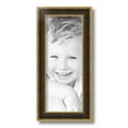 thumbnail image 2 of ArtToFrames 6" x 15" Black Panel With Gold Lip Picture Frame, 6x15 inch Multi Wood Poster Frame (WOM-5092),  Pack, 2 of 7