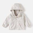 thumbnail image 5 of MexChoioe Kids Hooded Windbreaker Full Zip Long Sleeve Outerwear with Pockets Fall Winter Lightweight Hiking Anorak Jacket for Boys, 5 of 7