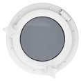 thumbnail image 3 of 8in Round Opening Portlight Porthole Tempered Glass Window Universal for RV Boat Yacht White, 3 of 5