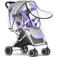 thumbnail image 1 of Universal Rain Cover for Stroller, Rain Cover for Stroller, Rain Cover for Stroller with Window, Rain Protection, 1 of 4