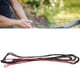thumbnail image 3 of Cuerda de nailon universal para arco recurvo, arco largo, caza, color negro y rojo, 12 hebras, 60 unidades, 3 of 9