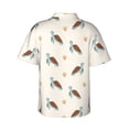 thumbnail image 3 of Haiem Sea Turtle Printed Hawaiian Shirt for Men - Men’s Casual Beach Summer Shirts - Stretch Fabric with Modern Fit-Medium, 3 of 9