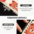 thumbnail image 4 of WOBOGO Strawberry Bear Notebook College Horizontal Grid Paper Ink Spill Resistant Water Resistant Cover 8.3x5.7x0.4in, 4 of 8