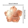 thumbnail image 2 of Outdor 1Pcs Bird Bath DiscPure Copper Bird Bath Purification Disk 4Inch 0.7MM Thick Self Cleaning Design For Clean Water All Year Disks For Outdoor Birdbaths Bowls Founta, 2 of 5
