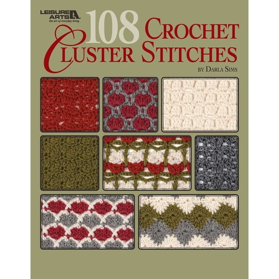 108 Crochet Cluster Stitches, (Paperback)