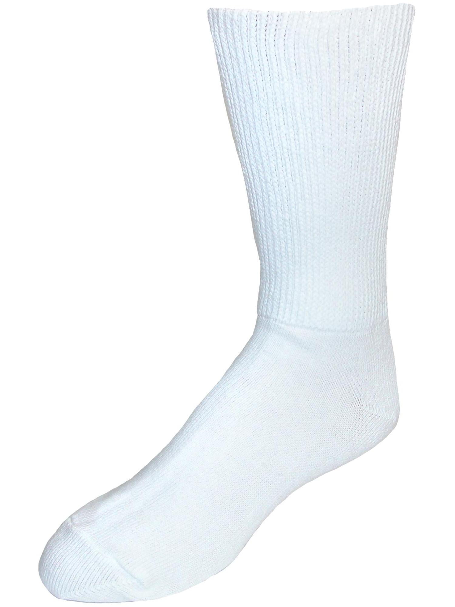 Extra Wide Socks Extra Wide Sock Co. Comfort Fit Wide Crew Socks