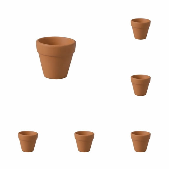 ACDANC 2 Inch Small Mini Terracotta Pots - 10 Pack Terra Cotta Succulents Flowerpot with Drainage,Clay Ceramic Pottery Planter for Indoor/Outdoor Plants,Crafts,Wedding Favor