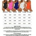 thumbnail image 6 of Women's Sexy One Shoulder Swimsuits Solid Color Cutout One Piece Swimsuit Tie Waist Monokini Bathing Suits, 6 of 6
