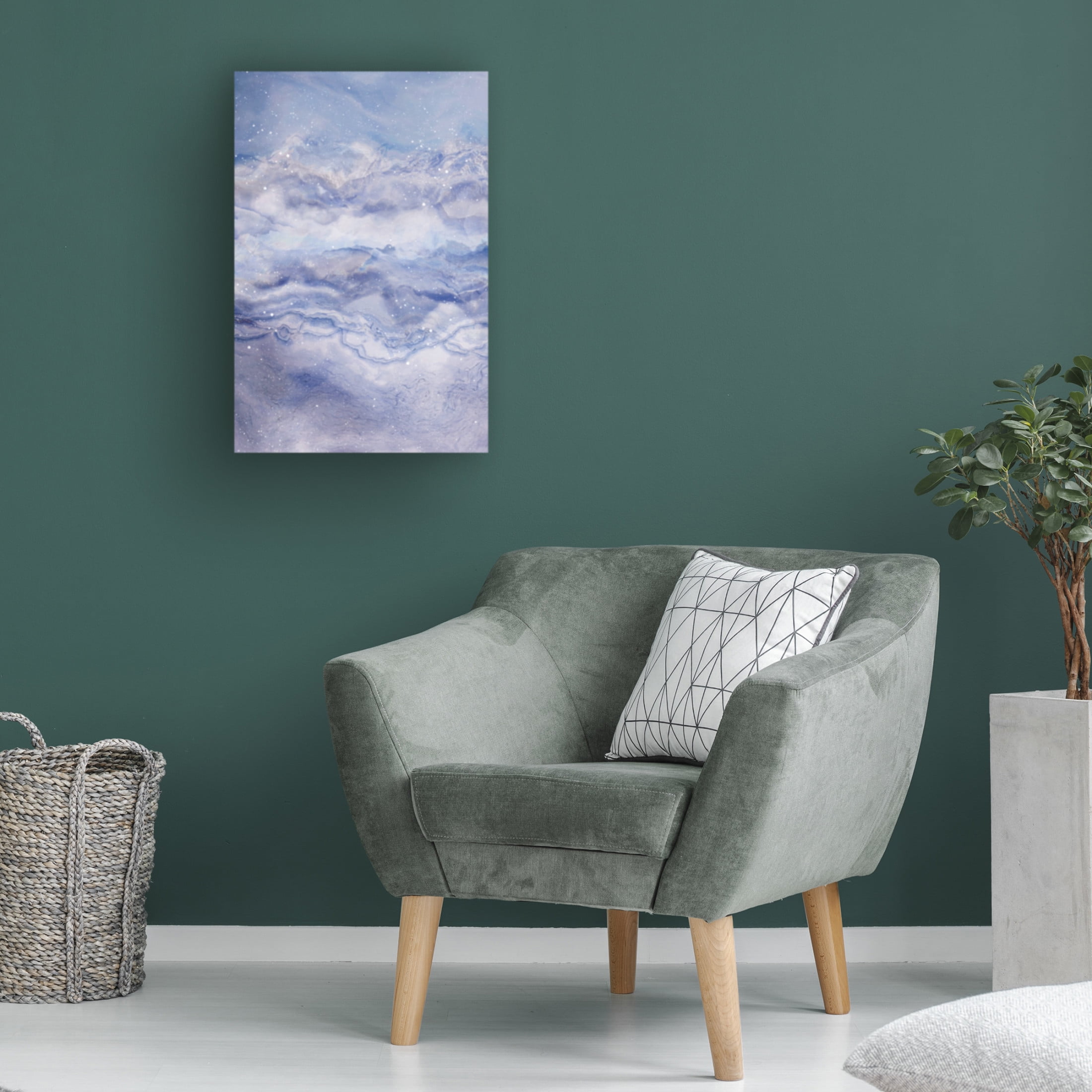 Trademark Fine Art uplusmestudio   Crystallized Lilac Canvas Wall Art