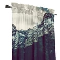 thumbnail image 3 of Bald Eagle Light-Filtering Digital Panoramic Print Curtain Pair 74" x 84" in Multi, 3 of 6