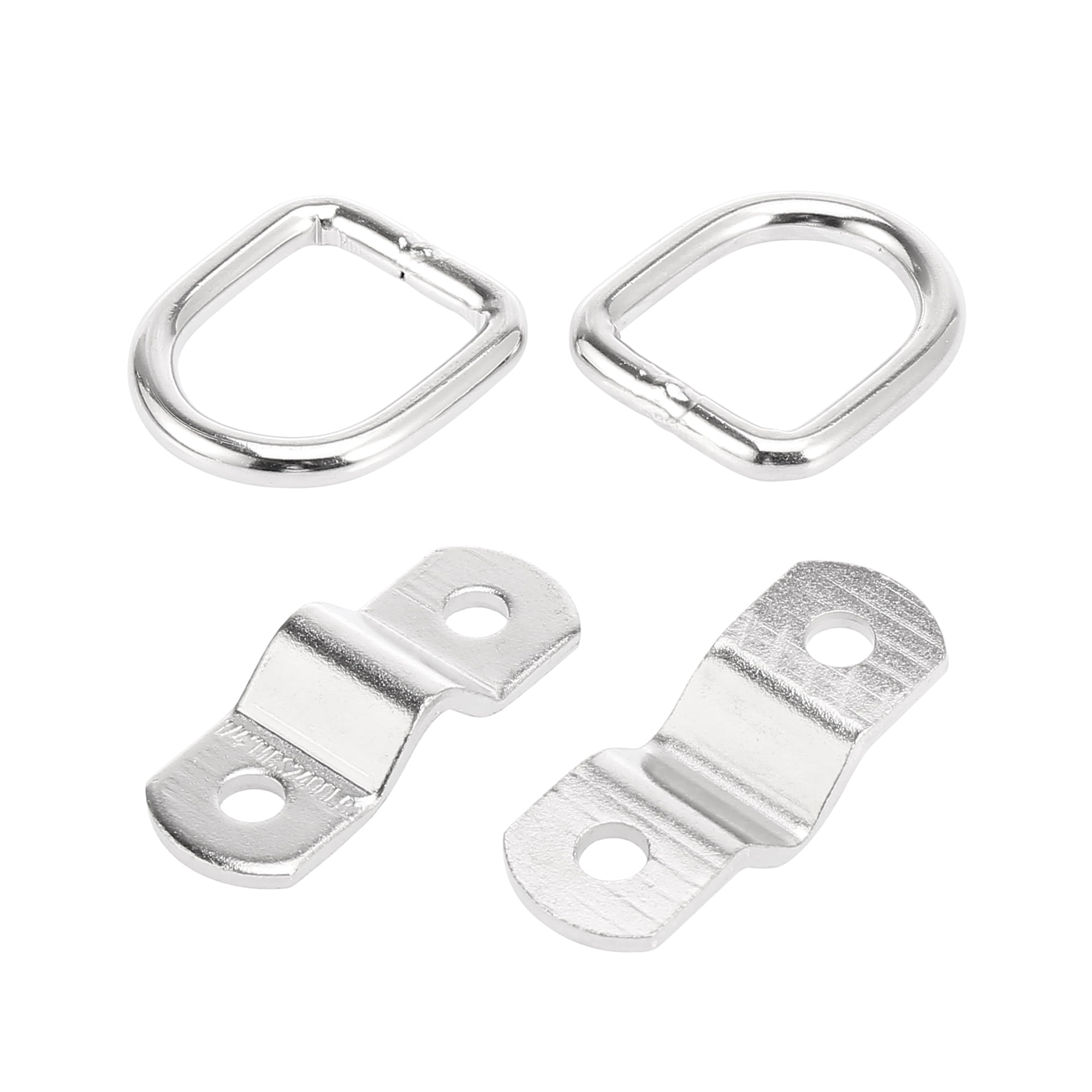 Unique Bargains D Ring Tie Down Anchor Anchor Lashing Ring for Trailer Truck Vehicle Boat