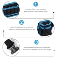 thumbnail image 5 of 1pc Waterproof Electrician Tool Waist Pouch Large Capacity Tool Storage Bag, 5 of 6